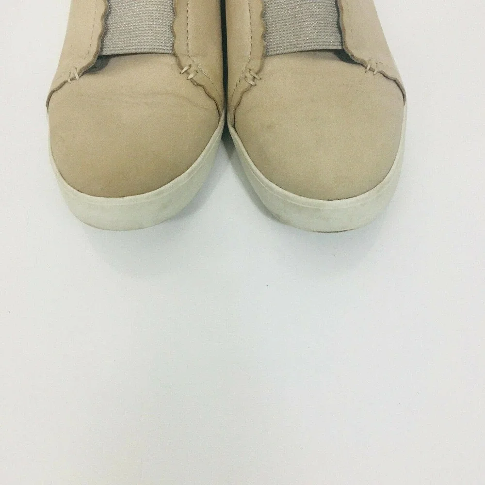 COLE HAAN W17783 Grand Crosscourt Scallop Slip-On Leather Shoes Women's 6 B - Picture 4 of 5